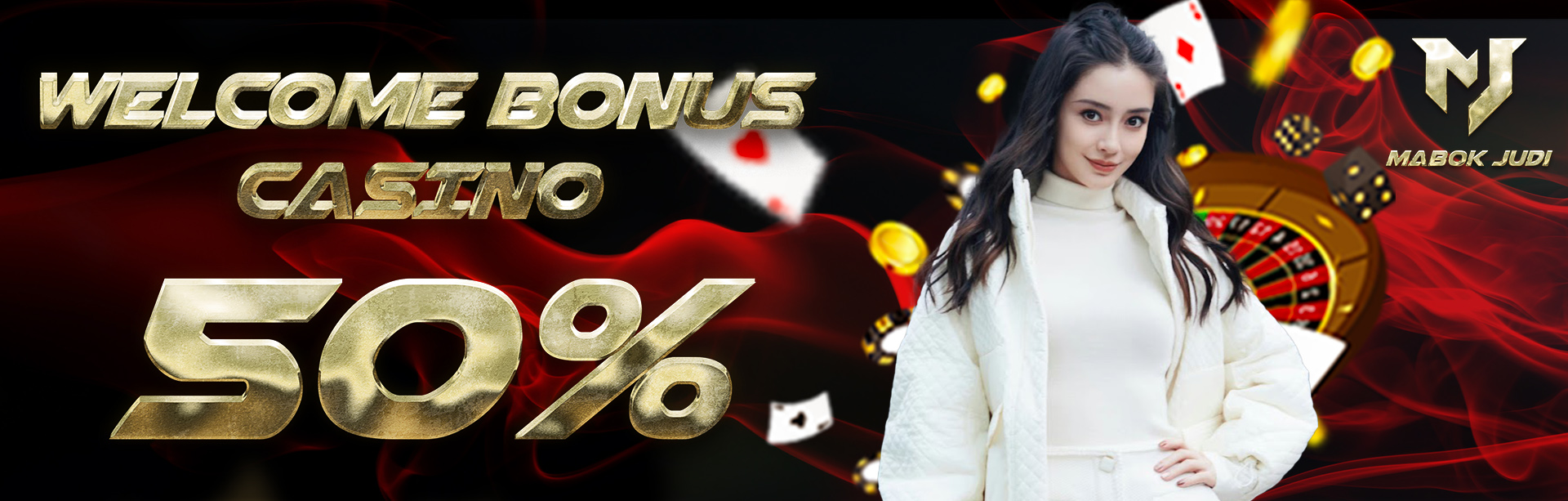 WELCOME BONUS CASINO 50%
